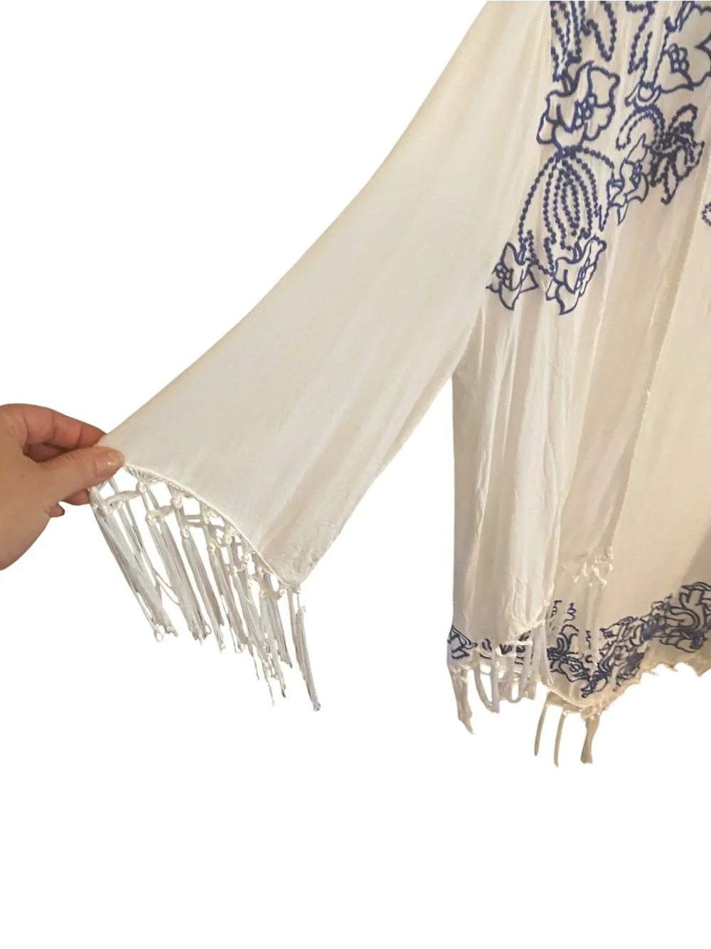 entro boho embroidered